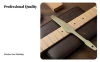 Precision Filing Guitar Fret Crowning File Protects Fretboard Guitar Fret File Long-Lasting Carbon Steel for Guitarists, Repair Shop