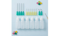 6 Pieces Pointed Tip Glue Bottle Reusable for Artists, DIY Enthusiasts