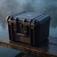 Hard Armored Case Waterproof Hard Carrying Case Impact-Resistant Rugged Storage Box for Photographers, Drone Users, Travel, Field Work