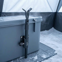 3 Pieces Ice Fishing Rod Holder Clamp-Style Adjustable Rod Holder
