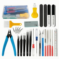 28 Pieces Precision Gundam Tool Kit Multifunctional Model Tools Kit Portable Model Building Tool Set Practical for Beginners