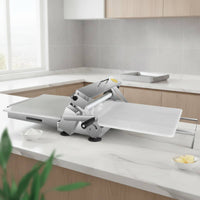 Foldable Manual Pastry Sheeter Adjustable Thickness Countertop Pastry Sheeter Tabletop for Bakery