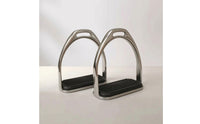 Non-Slip Stirrup with Rubber Grip Long-Lasting Horse Riding Stirrups Reliable Horse Stirrup Professional-Grade for Riders, Stables