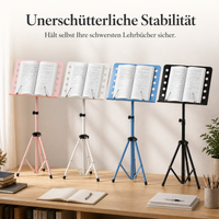 Portable Adjustable Book Stand for Study and Reading, Ergonomic Desktop Document Holder for Students