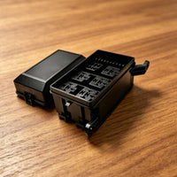 Matching Cover Fuse Relay Box Side Mount Engine Bay Fuse Box Black Car Hardware Plastic