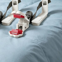 Anti-Kick Blanket Clip Easy Installation Adjustable Duvet Holder Strap Smooth Edges Quilt Fastener Clip for Kids
