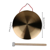 Gong Clear Sound Gong with Mallet Powerful Percussion Instrument for Classroom