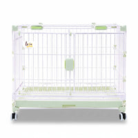 Stackable Design interlocking Wire Crate Combinable interlocking Wire Fence safe Door Latch Pet enclosure Easy Installation for Dog Owners, Indoors, Home, Living Room, outsidedoors