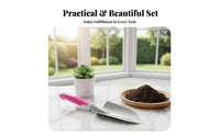 3 Pieces Garden Tool Set Multipurpose Small Gardening Tools Easy to Clean Gardening Hand Tool Kit for Yard Work, Potted Plants