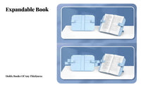Foldable Design Adjustable Bookrest Multi-Functional Adjustable perusing Easel Handshands-off Book Stand Secure Page holders for Children, Professionals, lessonroom, Library, Bedroom, Office
