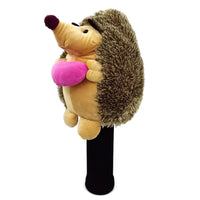 Hedgehog Sporting Headcover Soft and Comfortable Soft Creature Club Cover Creature Sporting Club Cover Novelty Gift for Golfers