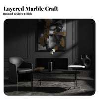 Multi-Level Oval Table Minimalist Design Oval Century-Inspired-Century Table