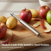 Stainless Steel Vegetable Skinner All-Purpose Potato Vegetable Skinner Peeling Blade Kitchen Utensil Easy to Clean for Chefs