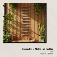 Cat Rope Ladder, Bridge Ladder, Multi-Use Suspended Scratcher for Cat Enclosure, Shelf Connector