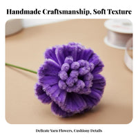 Handmade Carnation Unique Gift Creative Touch for Mothers Day