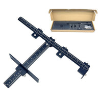 Cabinet Hardware Jig Long-Lasting Template with Ruler Accurate for Woodworkers