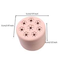 Flexible Flower Holder with Star Openings Reusable Silicone Stem Holder Waterproof Vase Grid Sturdy for Florists