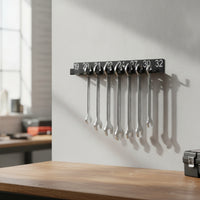 Wrench Storage Rack Numbered Wrench Rack Heavy-Duty for Workshop, Diyers
