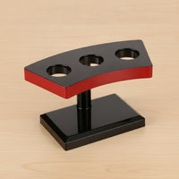 Sushi Display Stand Rectangular Sushi Holder with Pedestal Temaki Hand Roll Holder Compact Serving Platter Tip-Resistant