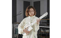 Easy to Learn Stringless Smart Guitar Built-in Speaker App-Controlled Practice Guitar for Beginners, Kids