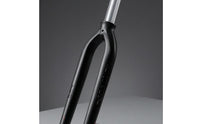 28.6 Mm Steerer Mountain Bike Rigid Fork Black Finish Aluminum Alloy Bike Fork High-Strength Cycle Part Long-Lasting