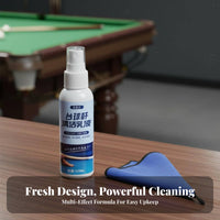 Billiard Cue Shaft Cleaner Stain Removal Billiards Shaft Care Lotion Crack Avoidance Athletic Gear Accessory for Practice Time, Game Room