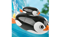 Cartoon Eyes Electric Swimming Penguin Toy Rounded Edges Electric Penguin Toy Waterproof Floating Animal Bath Set Motorized