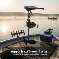 12V System Compatible Electric Trolling engine maintenance Parts Ergonomic Tiller Handle Trolling engine Hardware Easy Installation Boating gear durableDuty Design for Fishermen, Boat Owners, DIY technicians, Fishing, competitions, Lakes and watermethods