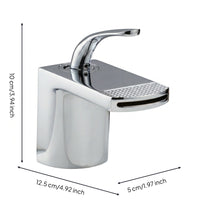 Waterfall Washroom Faucet Deck-Mounted Washroom Sink Faucet Fixture