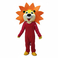 Lion Character Costume Cushioned Material Full Body Lion Outfit Eye Catching Event Attire for Parties