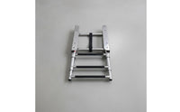 Under Platform Extending Ladder Rust-Resistant Step Extending Boat Ladder Rust-Resistant for Yacht