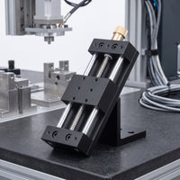 Precision Displacement Stage Stable Manual Linear Stage Sturdy Sliding Table for Researchers, Hobbyists, Scientific Facility
