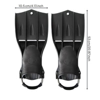 Adjustable Spring Strap Fins High Propulsion Scuba Dive Fins Build Snorkeling Flippers for Professionals, Deep Sea