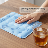 Cooling Gel Seat Cushion for Office Chairs and Students, Breathable Ice Pad for Summer