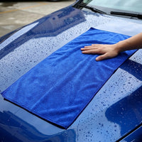 No-Shed Microfibre Towel and Microfibre Car Drying Towel, 70x30cm Microfiber Cloths, 360 GSM Six-Weft Lock for Car Washing and Household Cleaning