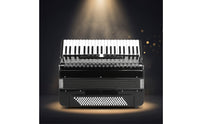 Piano Accordion 120 Bass Accordion with Bag Premium Musical Instrument for Stage Performance, Practice