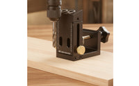 Pocket Hole Jig High Precision Woodworking Jig with Drill Guide Block Compact Tool Long-Lasting for Woodworkers