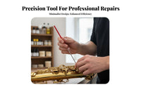 Saxoph Single Spring Repair Tool Stainless Steel Clarinet Pin Spring Hook Musical Instrument Accessory for Home Workshop, Workshops