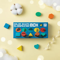 Fine Movement Skills Color Shape Sorting Box Hand Eye Coordination Coin Slot Shape Sorter Screen-Non-Digital Educational Sorting Toy for Toddlers, Babies, Preschool, Daycare