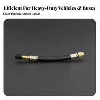 Rubber Valve Stem Extension Heavy Duty Truck Tire Inflation Tube Sturdy Tire Inflation Extension Hose for Repair Specialist S
