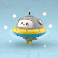 Shockproof Resistant UFO Unicycle Toy Multiple Play Modes Gyroscopic Balancing Robot for Children