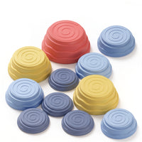 11 Pieces Balance Stepping Stone Sturdy Play Equipment Stackable for Classroom