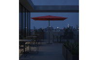 Outdoor Umbrella with Adjustable Pole Sun-Protection Deck Umbrella Waterproof for Terrace