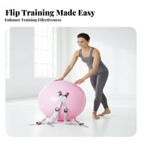 Dance Somersault Assist Ball Anti-Rupture Somersault Training Ball Thickened Material Fitness Equipment for Children, Gymnasts, Home Gym, Workout