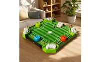 Tabletop Football Game Interactive Foosball Table with Balls Multiplayer Toy for Families