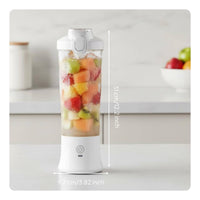 Portable Blender Large Capacity 600ml Electric Juicer Cup Easy-opening Portable Blender Cup for Fitness Enthusiasts