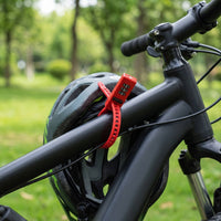 3-Digit Zip Tie Lock with Combination Lock Flexible for Commuters, Bicycles