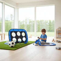 Foldable Soccer Practice Net Detachable Foldable Football Fast Setup Setup for Kids