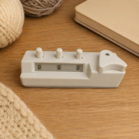 Knitting Machine Counter Precise Counting Row Counter Long-Lasting Plastic