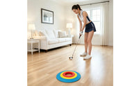 Putting Mark with Rings Accuracy Indoor Golf Practice Cup for Golfers, Beginners, Home, Office